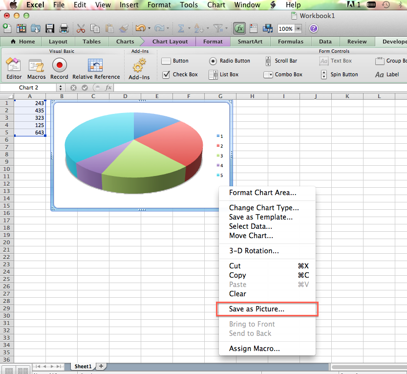 Excel Export Chart As Png